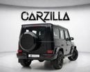 Mercedes Benz G63 AMG STANDARD l Night Package 2020 | GCC Specs | 2 Keys | AED 8,421 / Monthly