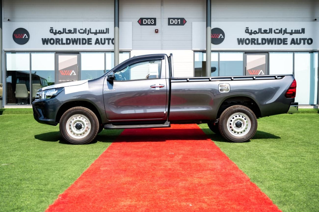تويوتا هيلوكس 2.4 DIESEL 4x4 SINGLE CABIN 2026 MODEL GCC مواصفات مجلس التعاون الخليجي
