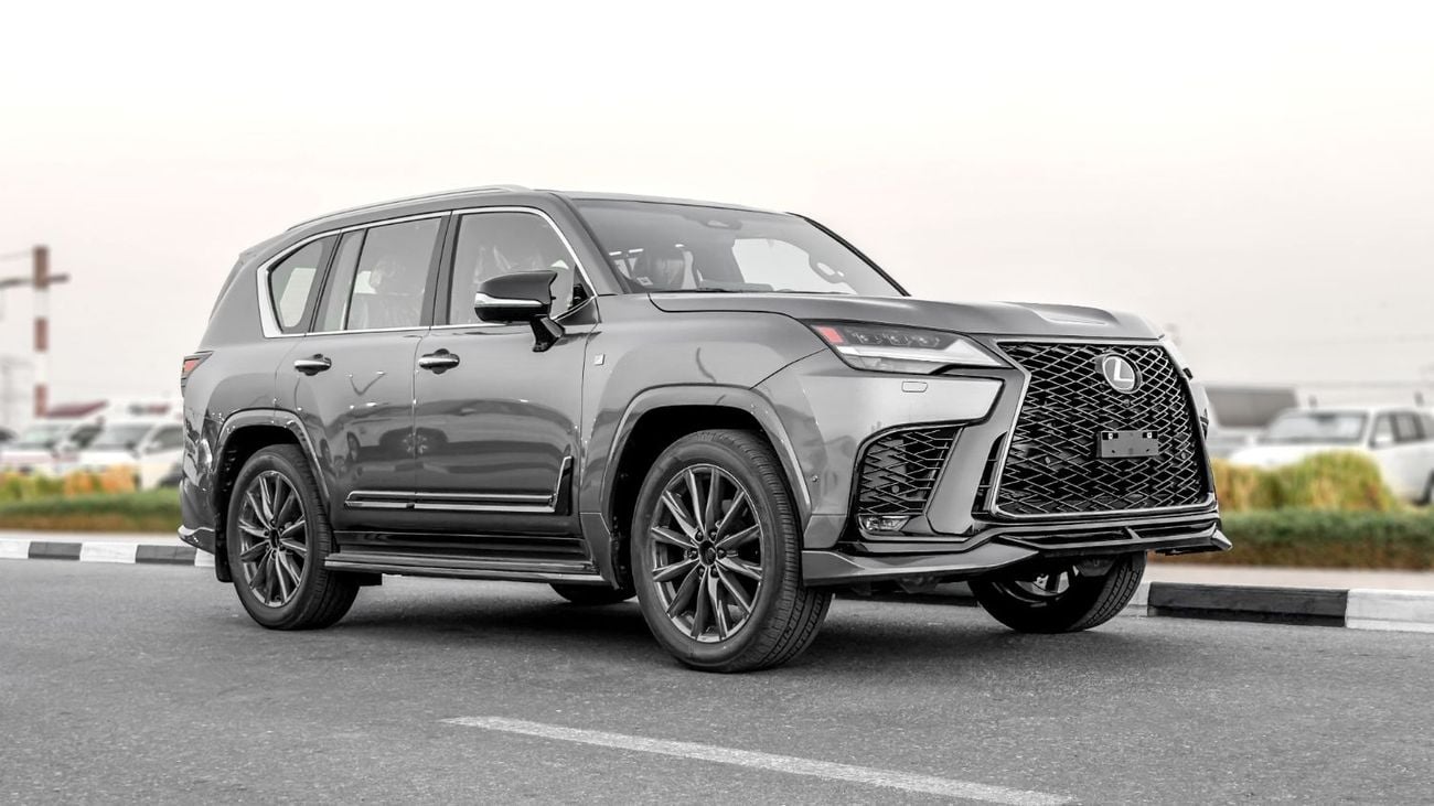 Lexus LX700h F SPORT 2026 Lexus LX700h F-Sport 3.5L AT Hybrid With Autopark (Gray-Red)