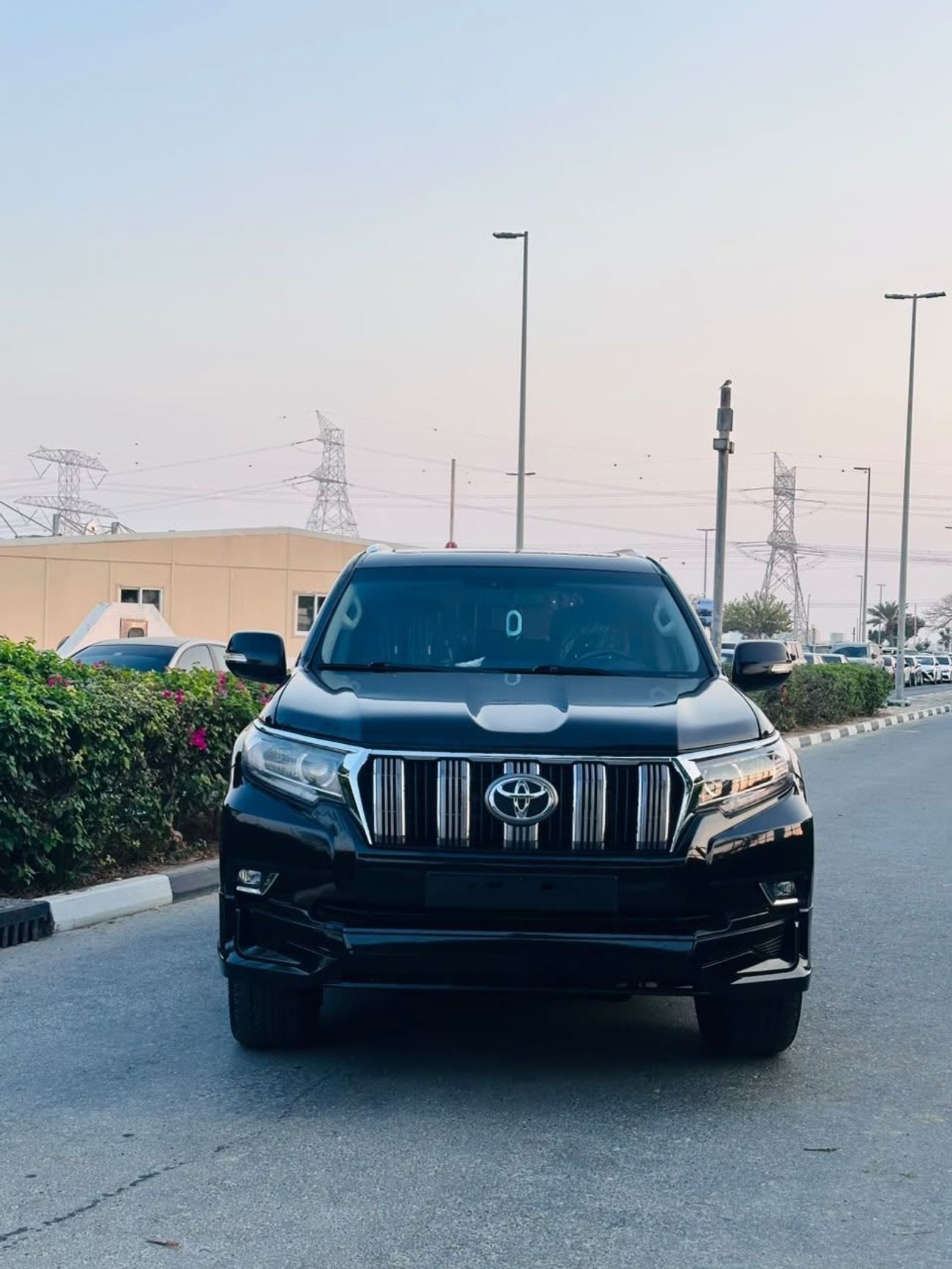 Toyota Prado VXR 2016model Modified 2024 2.7L v4 petrol Engine Colour Black Transmission Automatic Interior Brown Sun