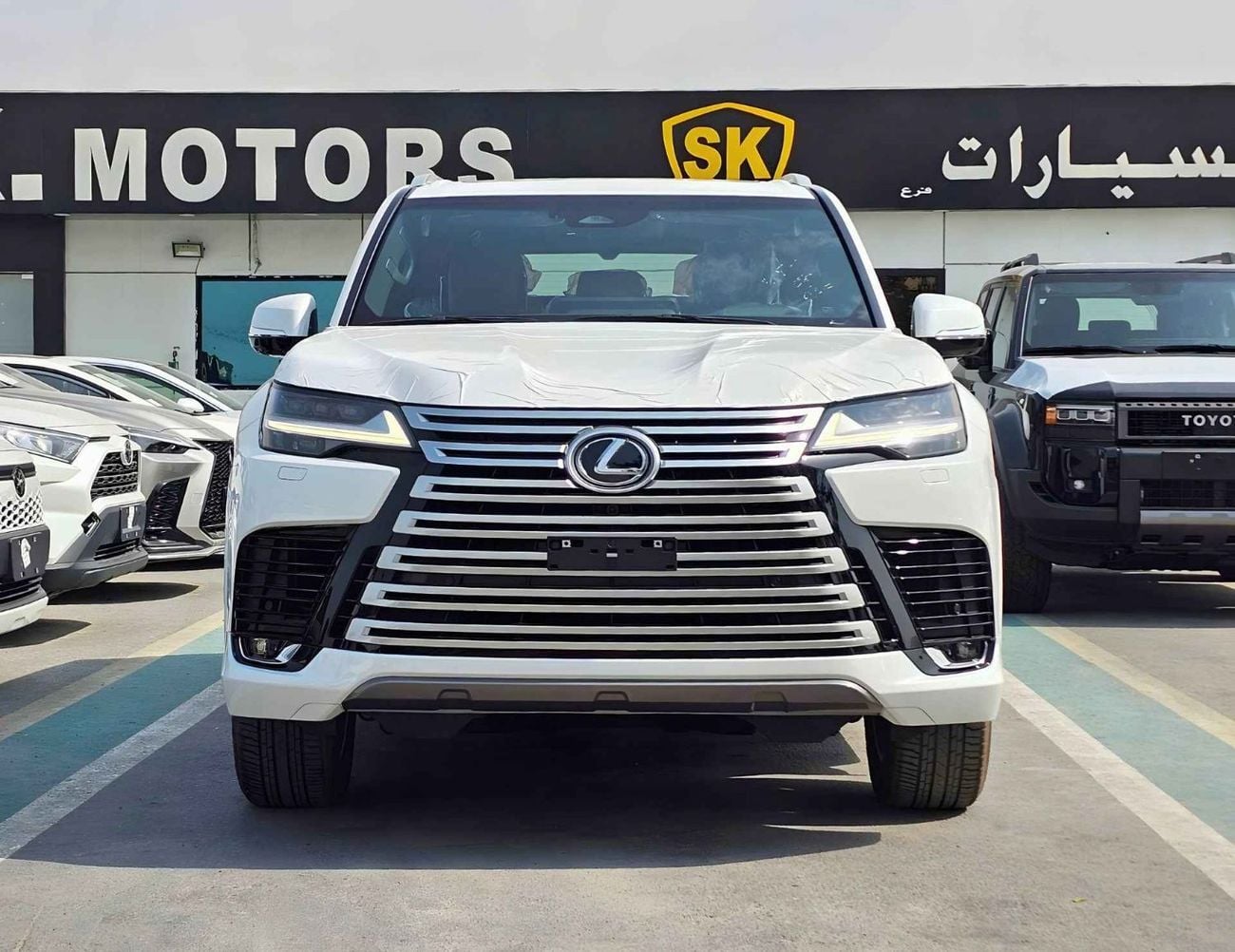 Lexus LX 500 LX500d /3.3L V6 DIESEL/RADAR/ LEATHER WITH POWER SEATS/HEADS UP DISPLAY/FULL OPTION (CODE#LX5DR)