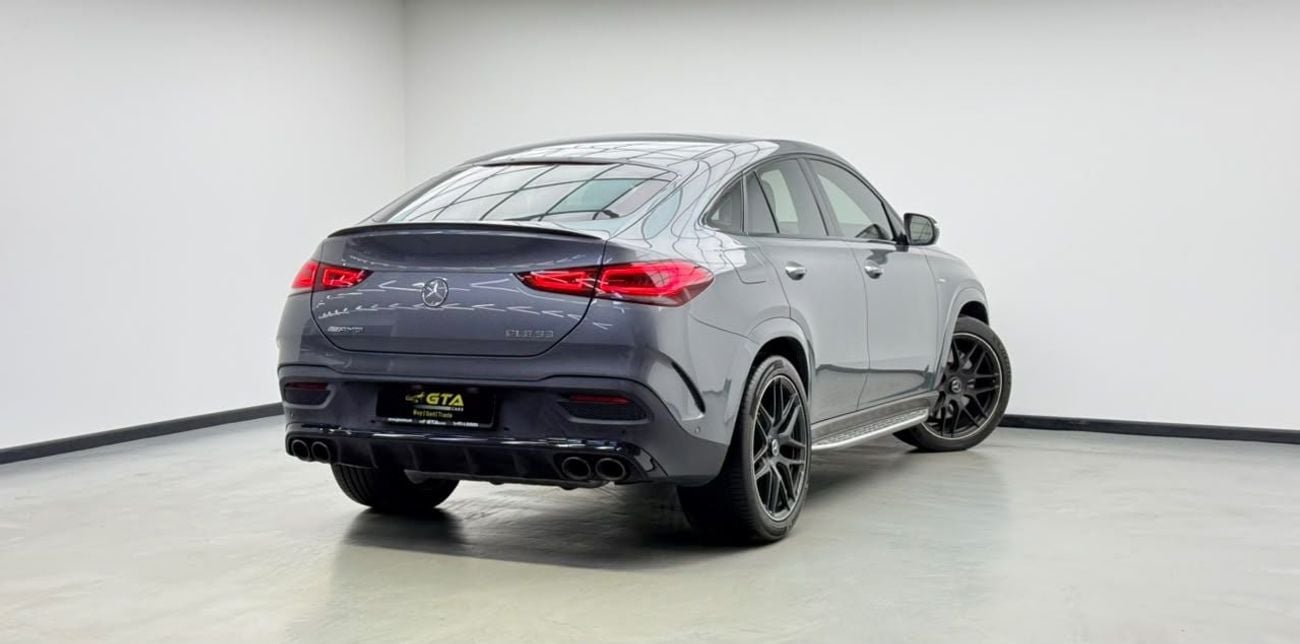 مرسيدس بنز GLE 53 AMG COUPE 4MATIC+ مرسيدس بنز GLE53 AMG كوبيه موديل 2022، ضمان مرسيدس بنز حتى 2027، سجل صيانة كامل لدى مرسيدس بنز، كامل