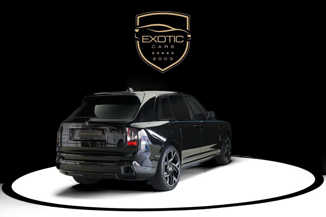 Rolls Royce Cullinan BLACK BADGE