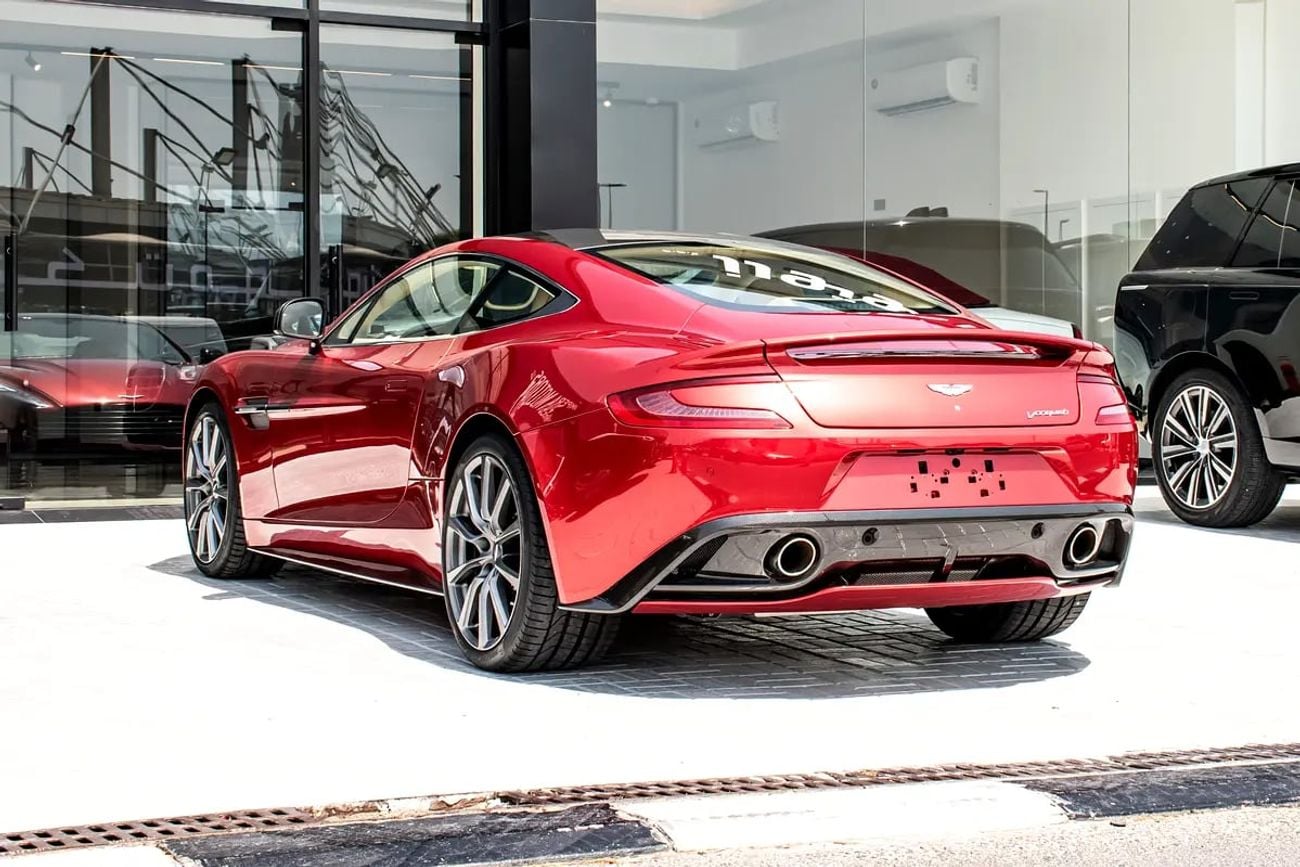Aston Martin Vanquish Carbon Black | GCC Specs | Pristine Condition