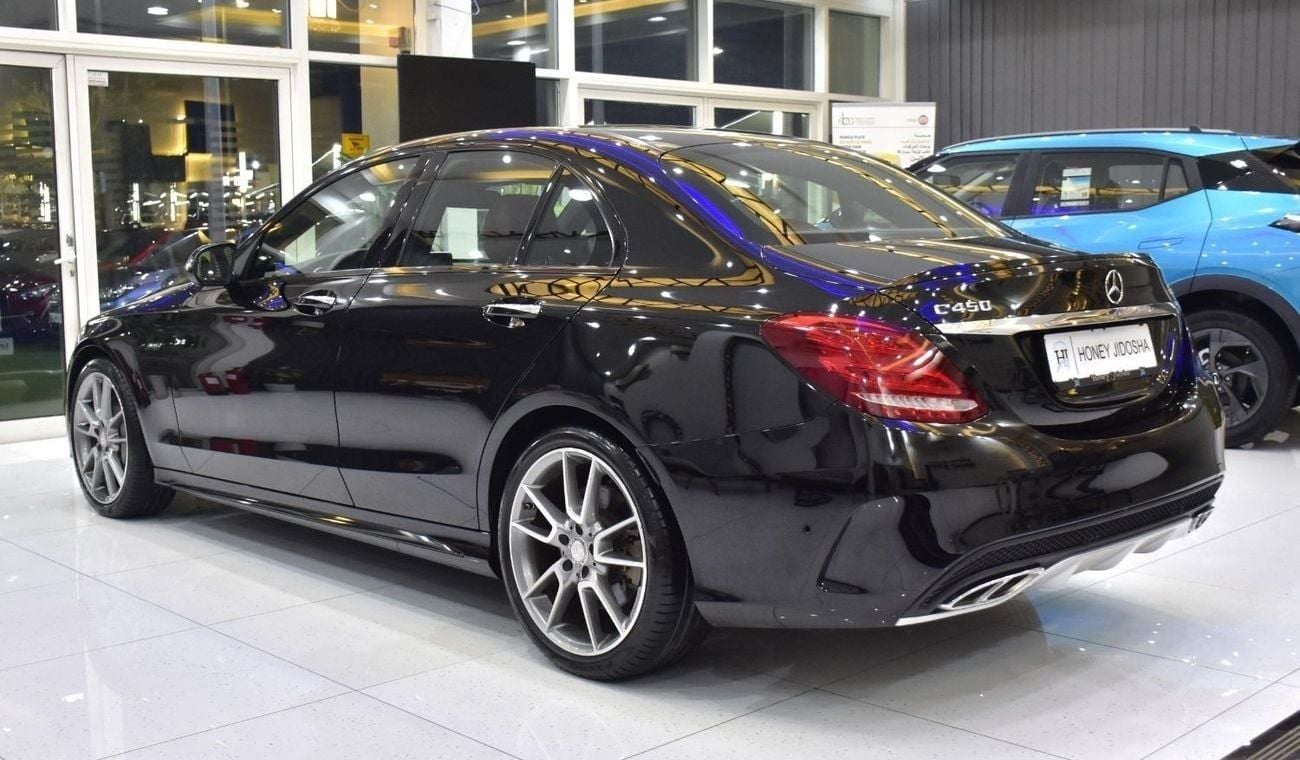 Mercedes Benz C450 EXCELLENT DEAL for our Mercedes Benz C450 4Matic ( 2016 Model ) in Black Color GCC Specs