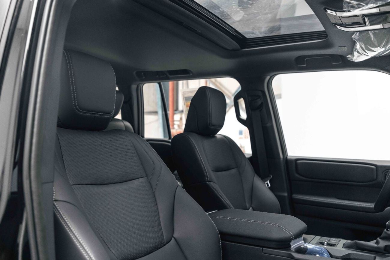 Toyota Prado ADH 2.4L - Black Inside Black | Export Only