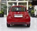 Fiat 500 DOLCEVITA EXCELLENT DEAL for our Fiat 500 Dolcevita ( 2024 Model ) in Red Color GCC Specs