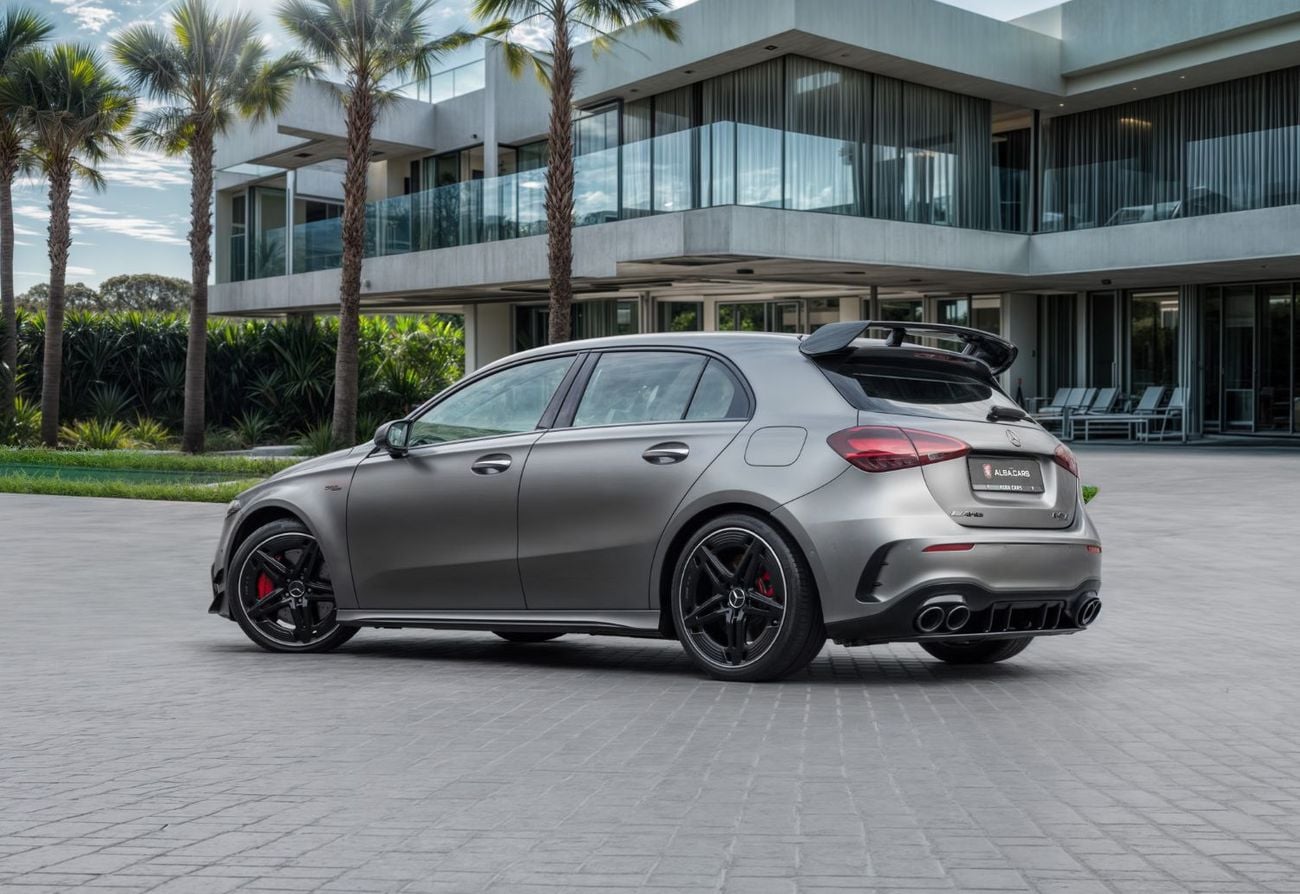 Mercedes Benz A45 AMG- S A45 AMG S | 3,888 P.M | 0% Downpayment | Mercedes Satin Grey Matte!