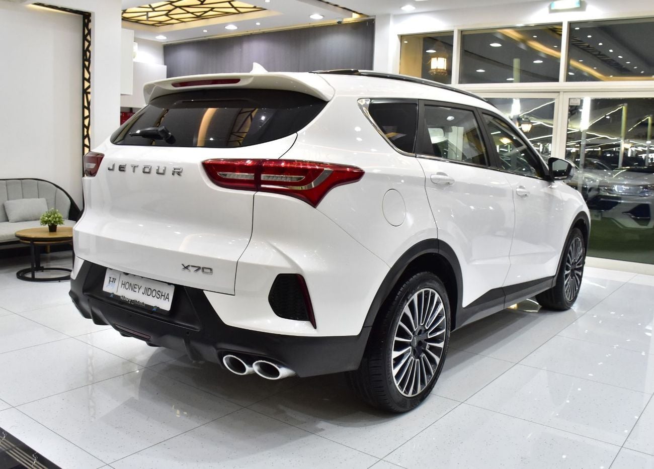 Jetour X70 LUX EXCELLENT DEAL for our Jetour X70 ( 2024 Model ) in White Color GCC Specs