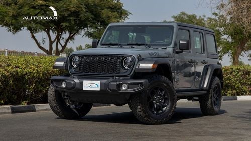 جيب رانجلر أنليميتد Willys 2026 V6 3.6L GCC 0Km With 3 Years Or 60,000 Km Warranty At Official Dealer