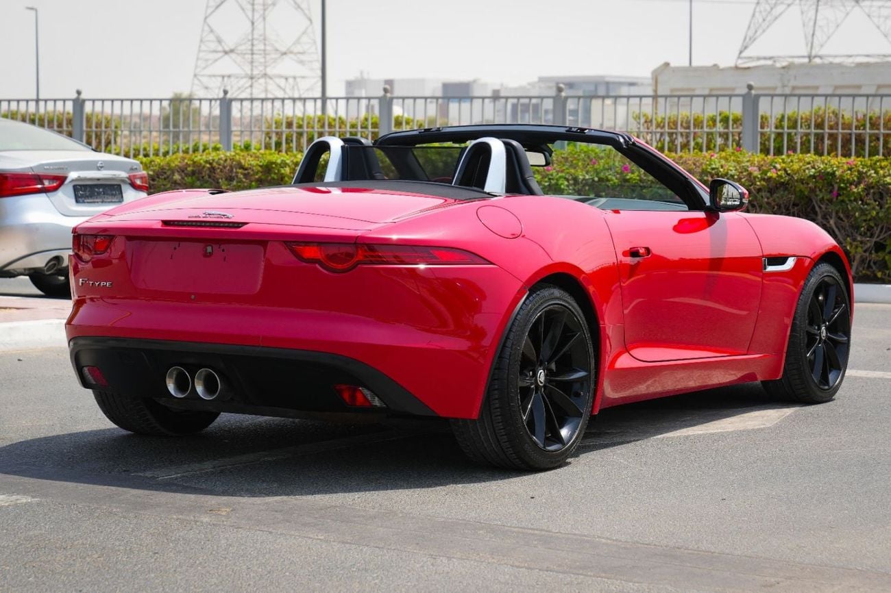 جاكوار F Type STANDARD سيارة مكشوفة موديل 2014 بمحرك V6 سوبرتشارج! بمواصفات خليجية