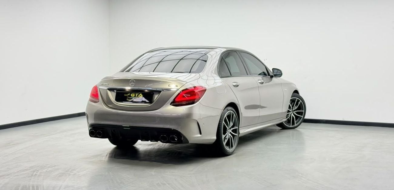مرسيدس بنز سي 43 ايه ام جي AMG SPORT مرسيدس C 43 AMG موديل 2019، ضمان لمدة عام، سجل صيانة، مواصفات خليجية