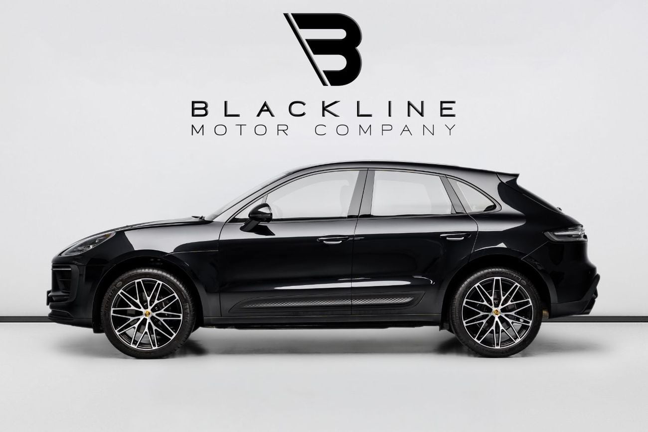 Porsche Macan STANDARD BUY NOW, PAY 2027 | THE BLACKLINE STANDARD | 2027 Porsche Warranty, Full Service History, GCC