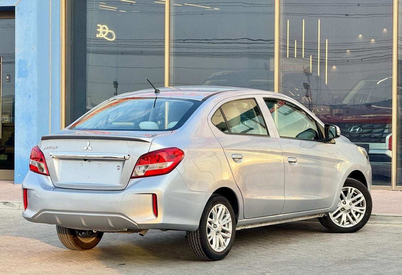 Mitsubishi Attrage GLX MID GLX MEDIUM LINE TRIM, 1.2L, GCC, ACCIDENT FREE, (365/-MONTHLY)