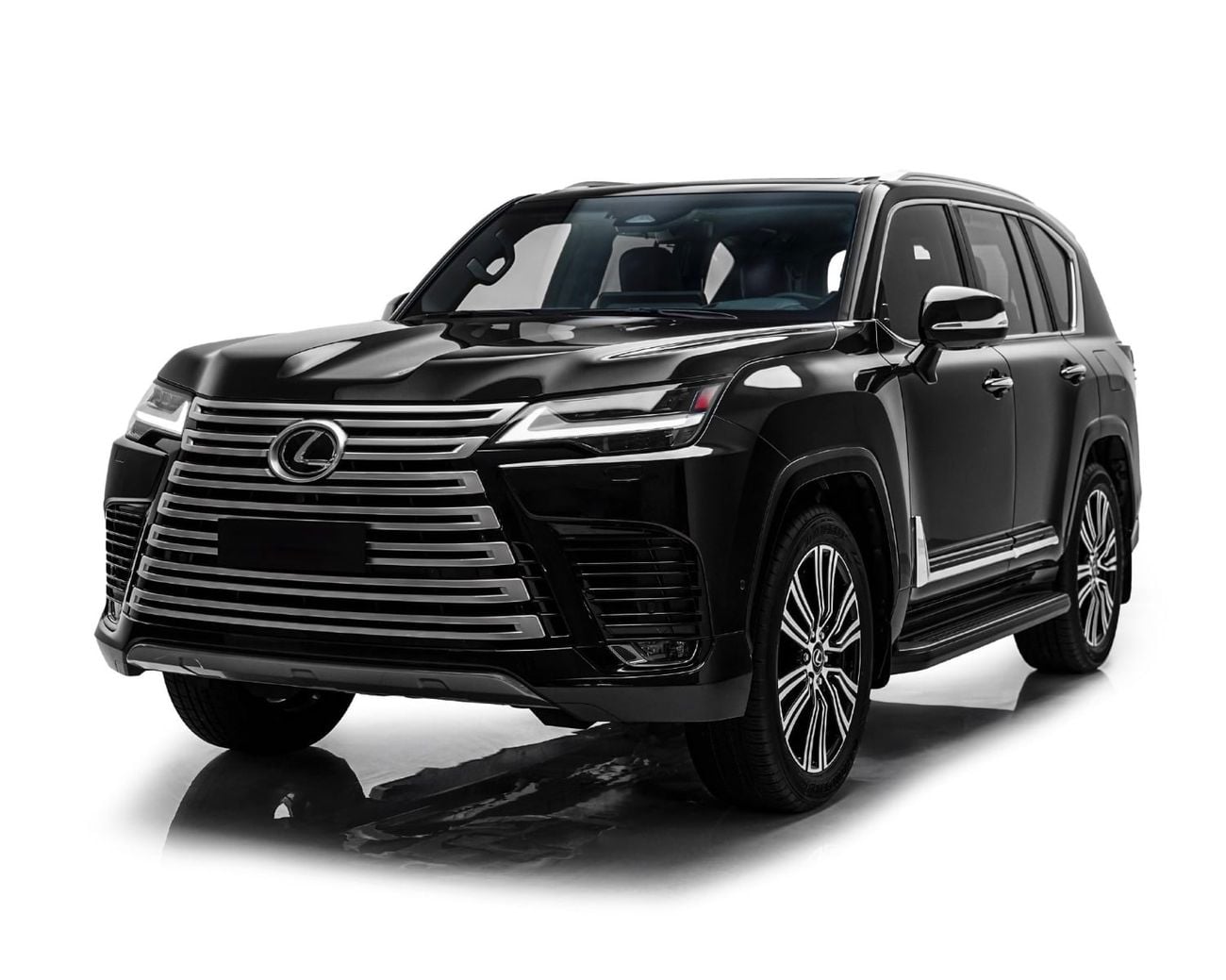 لكزس LX 700h سيجنتشر أسود/أحمر - أوتوبارك - مواصفات عمانية - توربو سبورت