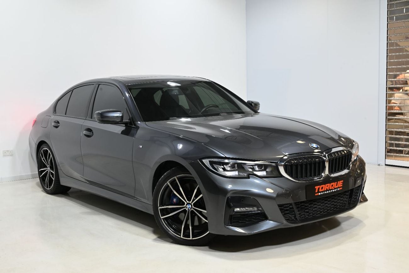 بي أم دبليو 330i إم سبورت بريميوم بي إم دبليو 330i M-Sport موديل 2021، سجل صيانة كامل، ضمان لمدة عام، حالة ممتازة، خليجية