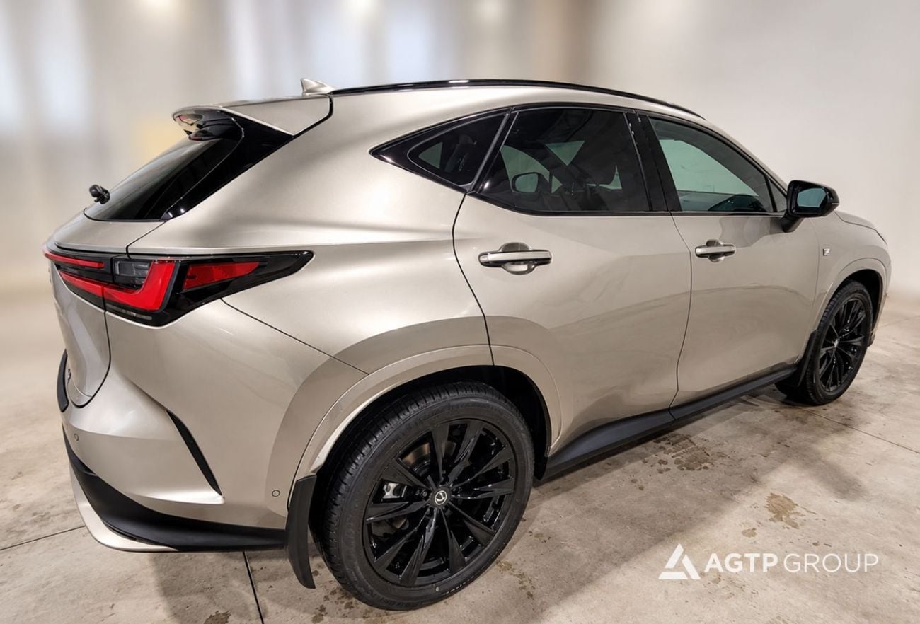 Lexus NX 350h PLATINUM 2.5L Hybrid | FULL OPTION | Automatic e-CVT | AWD | Canadian Specs | Golden Metallic | F SPORT Styli