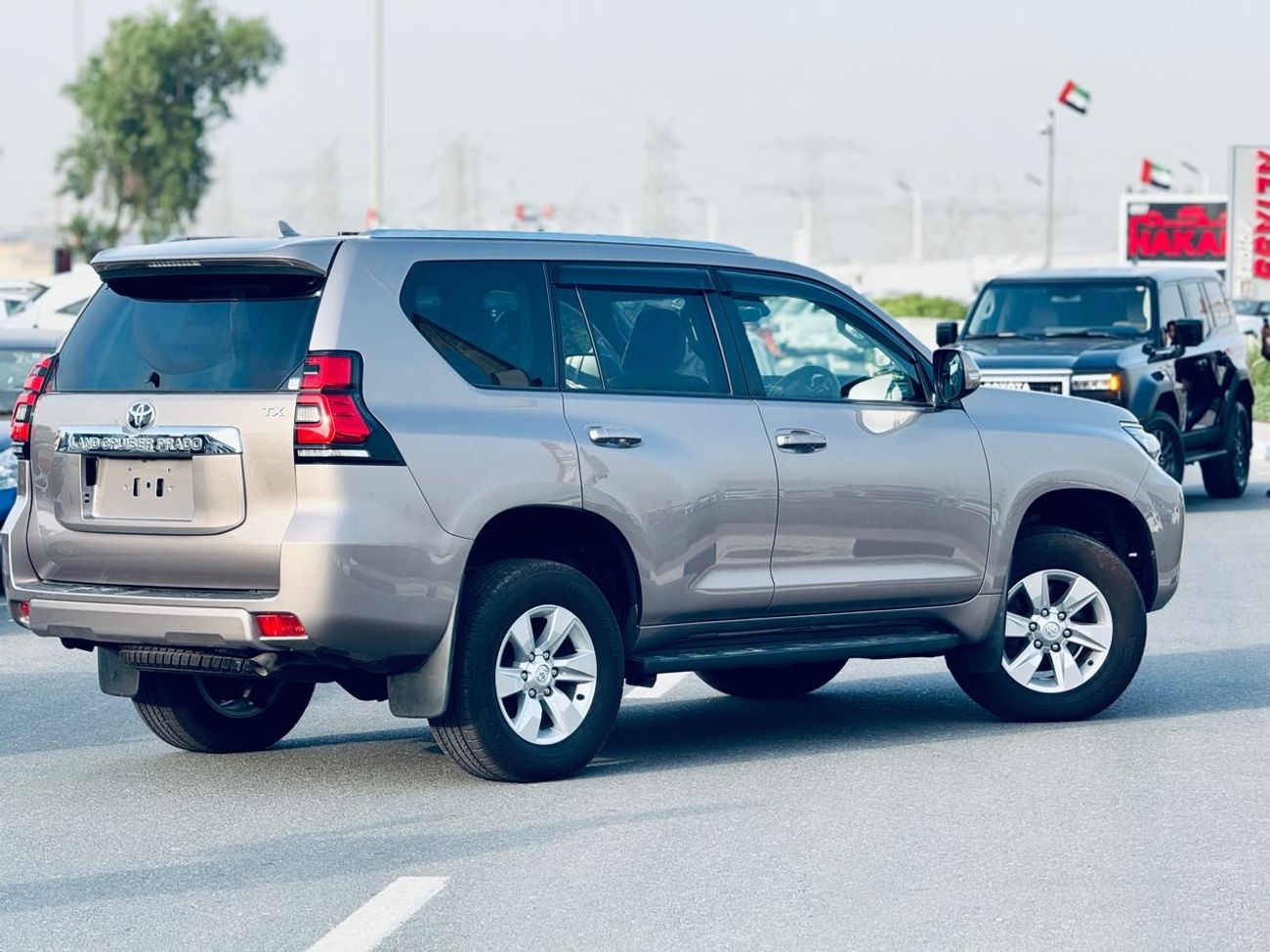 Toyota Prado TX 2.8L 4 cylinders Automatic Petrol SUV All wheel Drive 7 seats 5 Doors RHD