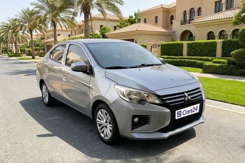 Mitsubishi Attrage GLX HIGHLINE 2022 | AED 338/Month | 0 DP | 30 Day Return | Warranty | Service History