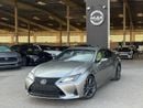Lexus RC350 F SPORT PLATINUM 3.5L V6 / SUNROOF / RADAR / REAR WHEEL DRIVE / BIG RIMS / COOLING AND HEATING SEATS