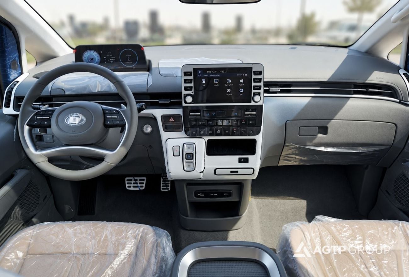 Hyundai Staria LUXURY 3.5L V6 Petrol | FULL OPTION | 2026 | Automatic | 7-Seater | Brown Interior | Dual Sunroof | BOSE Au