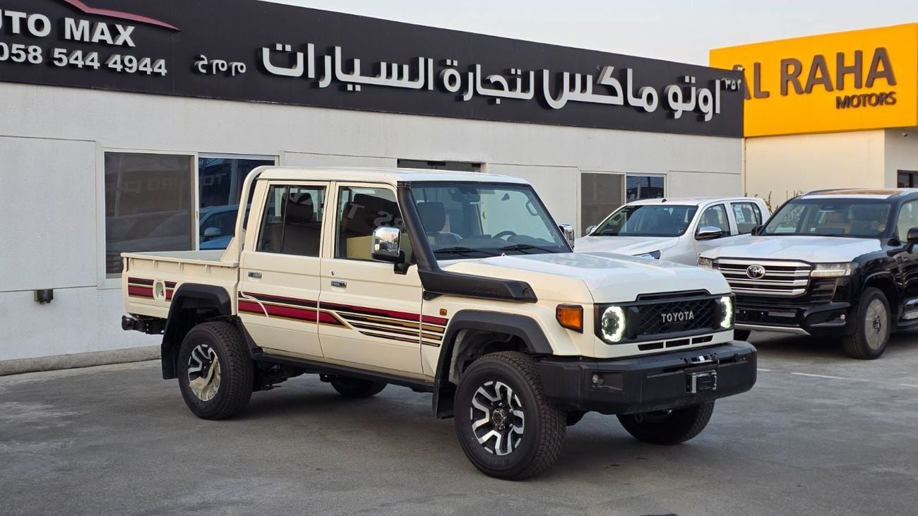 Toyota Land Cruiser Pick Up LX-Z1 AT 2025 TOYOTA LC79 LX-Z1 AT DC 2.8L T/DSL COLOR WHITE