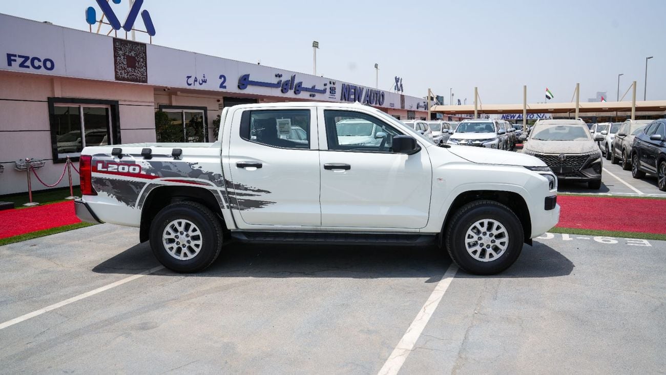 ميتسوبيشي L200 GLX جديدة كلياً – محرك ديزل توربو سعة 2.5 لتر، دفع رباعي، ناقل حركة يدوي – C86 – موديل 2026 (خليجي)