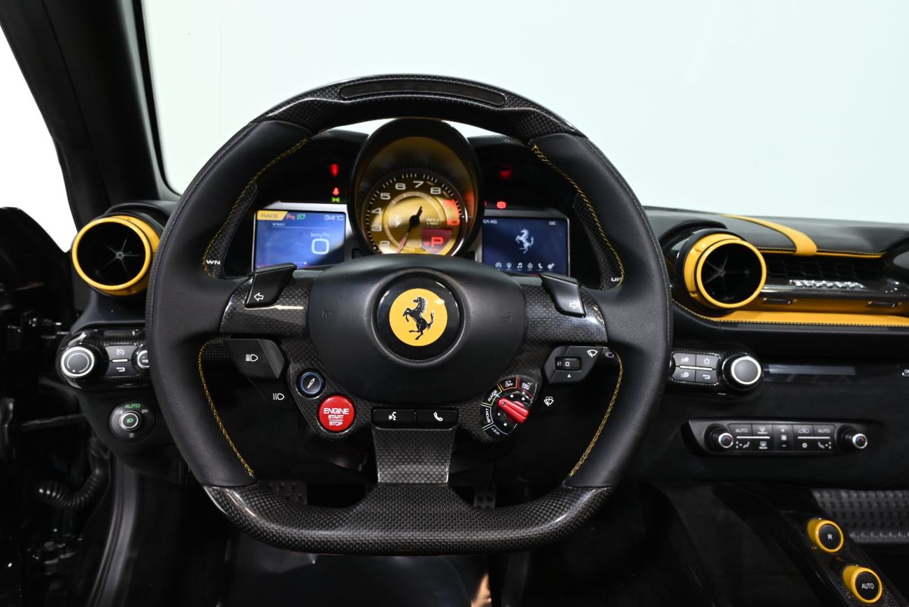 فيراري 812 GTS GTS فيراري 812 GTS موديل 2021، سجل صيانة كامل (الطاير)، طلاء أصلي، طبقة حماية كاملة، ملكية نظيفة