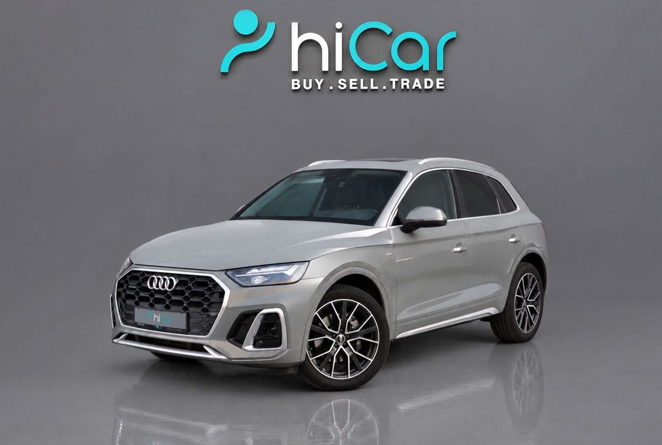 Audi Q5 AED 2,490 P.M • 0% Downpayment • Audi Q5 45 TFSI S Line • Agency Service Contract