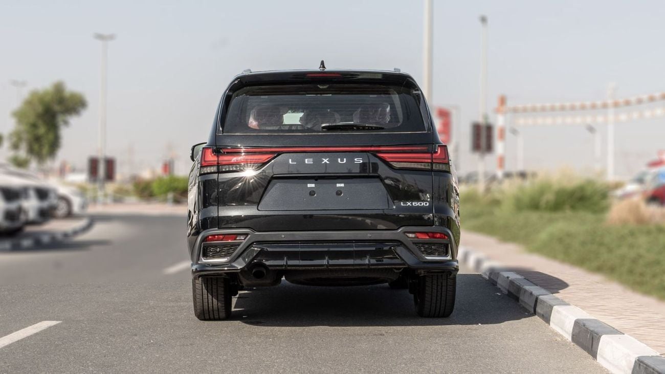 Lexus LX600 2026 Lexus LX600 F-Sport 3.5L Twin-Turbo AT Petrol (Black-Red)