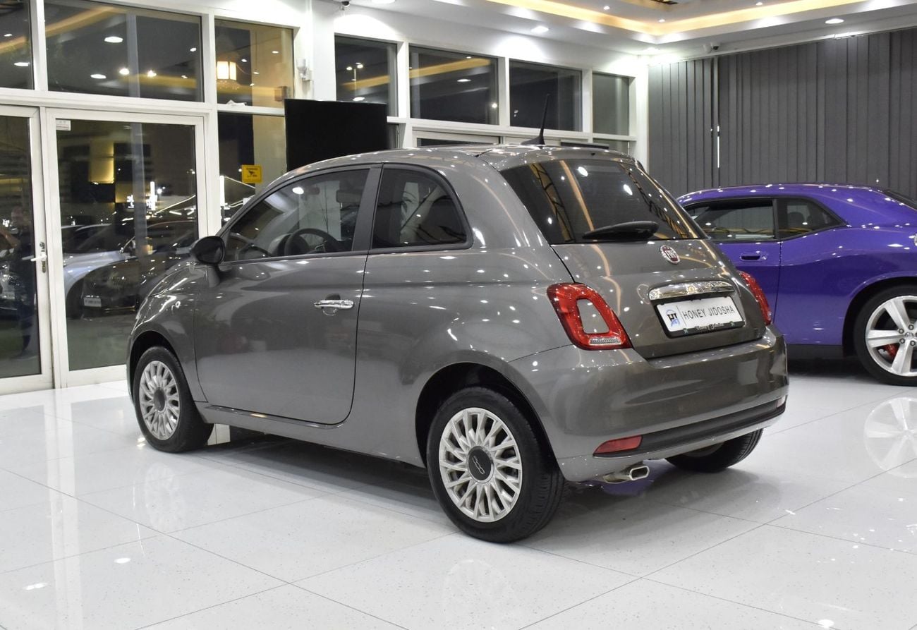 Fiat 500 DOLCEVITA EXCELLENT DEAL for our Fiat 500 Dolcevita ( 2024 Model ) in Grey Color GCC Specs