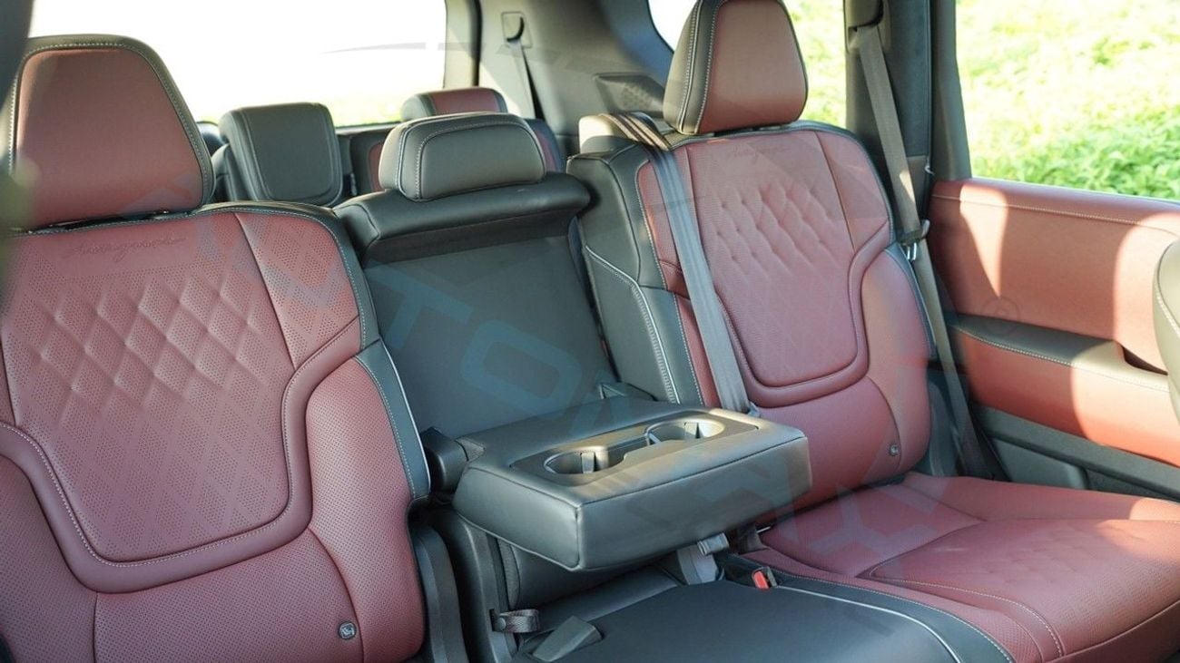 Infiniti QX80 AUTOGRAPH BENCH CHAIRS (For Export , НА ЭКСПОРТ) 2026 3.5TT V6 GCC Без пробега