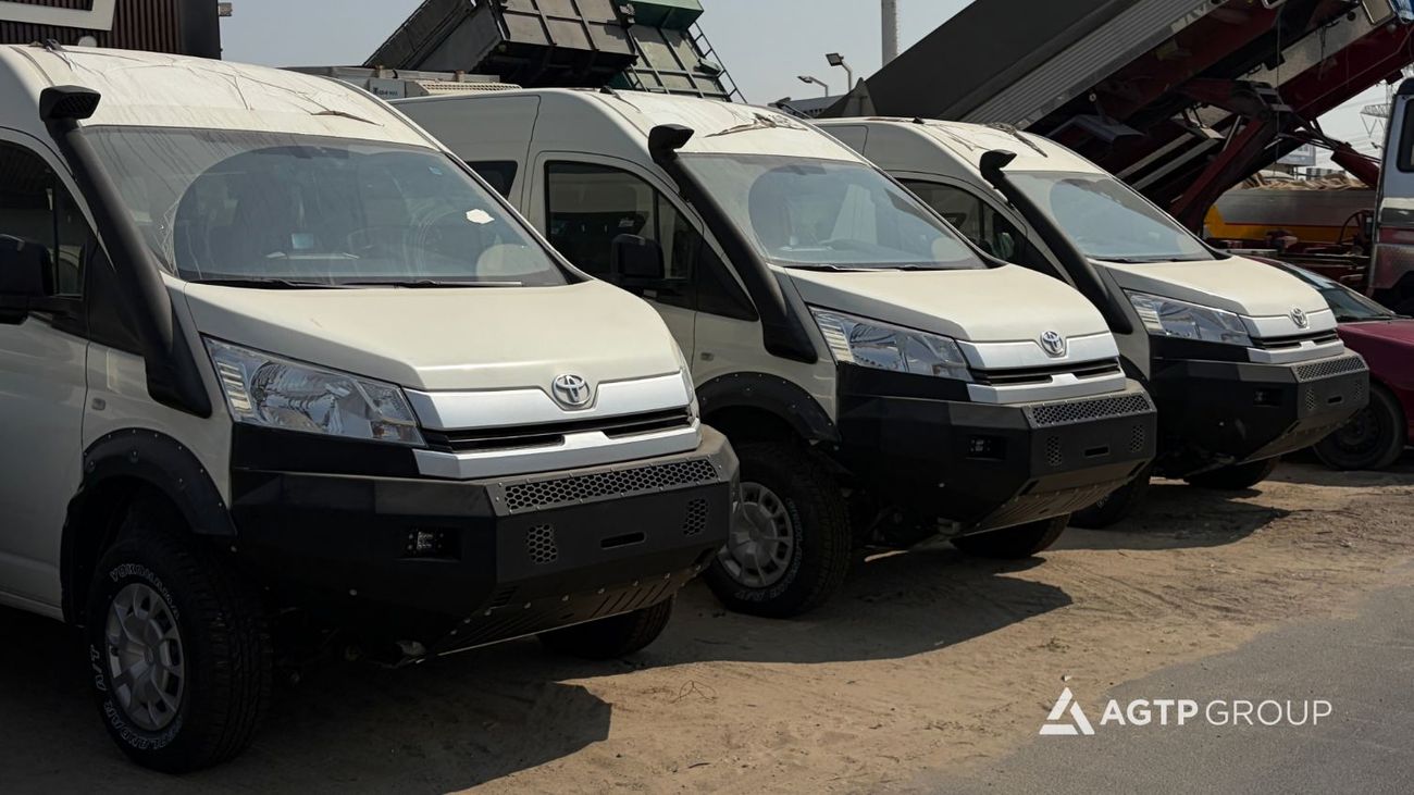 Toyota Hiace GL 3.5L V6 Petrol | OFF-ROAD Equipped | Manual | Heavy-Duty 4x4 Conversion | Custom Steel Bumper | READ
