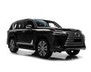 لكزس LX 700h سيجنتشر أسود/أحمر - أوتوبارك - مواصفات عمانية - توربو سبورت