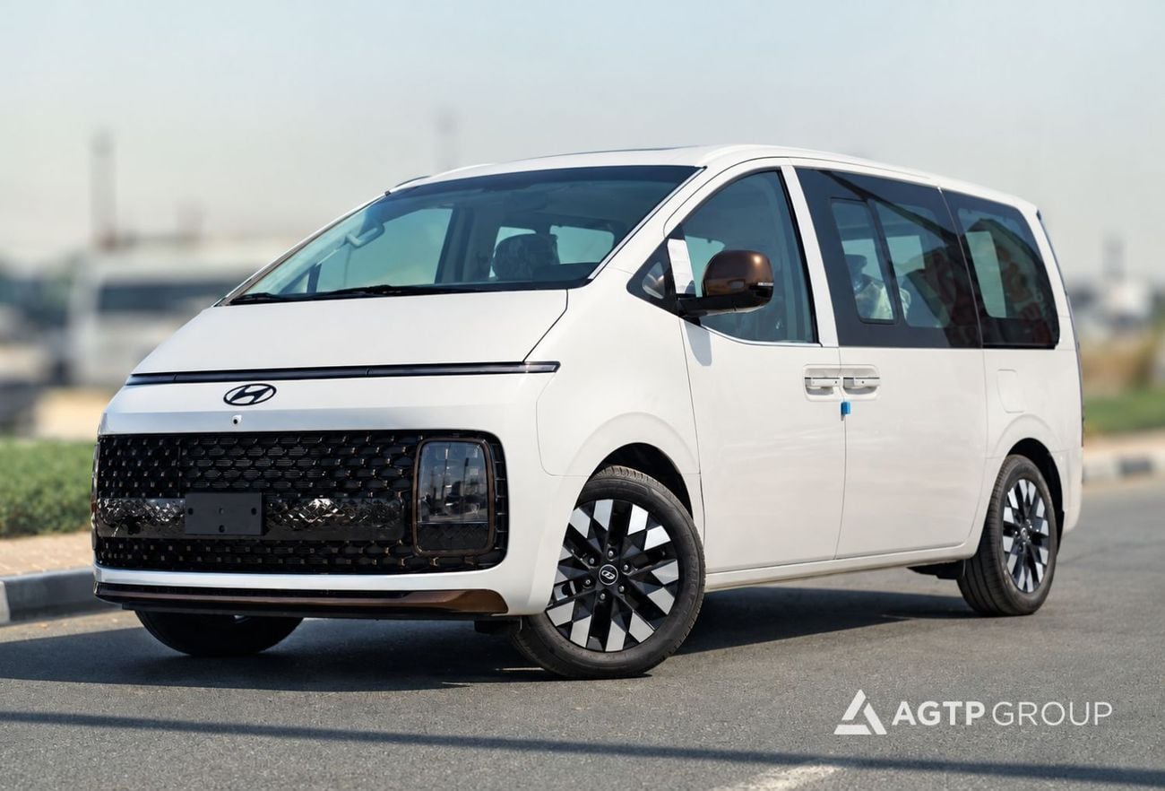 Hyundai Staria LUXURY 3.5L V6 Petrol | FULL OPTION | 2026 | Automatic | 7-Seater | Brown Interior | Dual Sunroof | BOSE Au