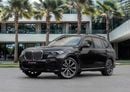 بي أم دبليو X7 X7 xDrive40i | 3,232 P.M | 0% Downpayment | Service History!