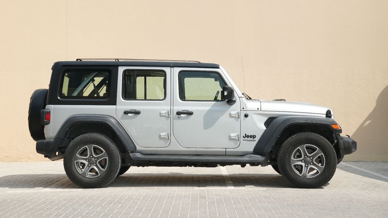 Jeep Wrangler SPORT 3.6L | Full Service History | GCC | Zero Down Payment Support