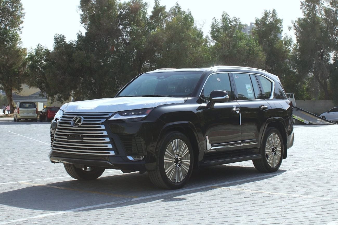 لكزس LX 700h سيجنتشر متوفر LX700H 7S نظام ركن آلي كامل 2026 أسود-أحمر