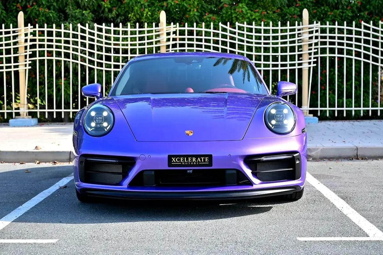 Porsche 911 CARRERA GTS Manual | Purple | 3.0L Twin-Turbo Flat-6 | 480 HP | 2,751 KM