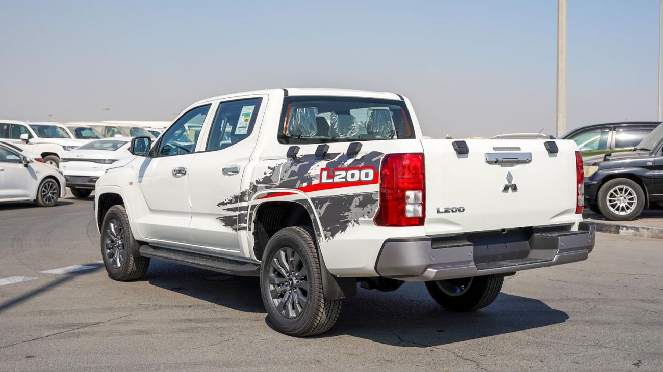 ميتسوبيشي L200 GLX جديدة كلياً – محرك ديزل توربو سعة 2.5 لتر، دفع رباعي، ناقل حركة أوتوماتيكي – C80 – موديل 2026 (دول م