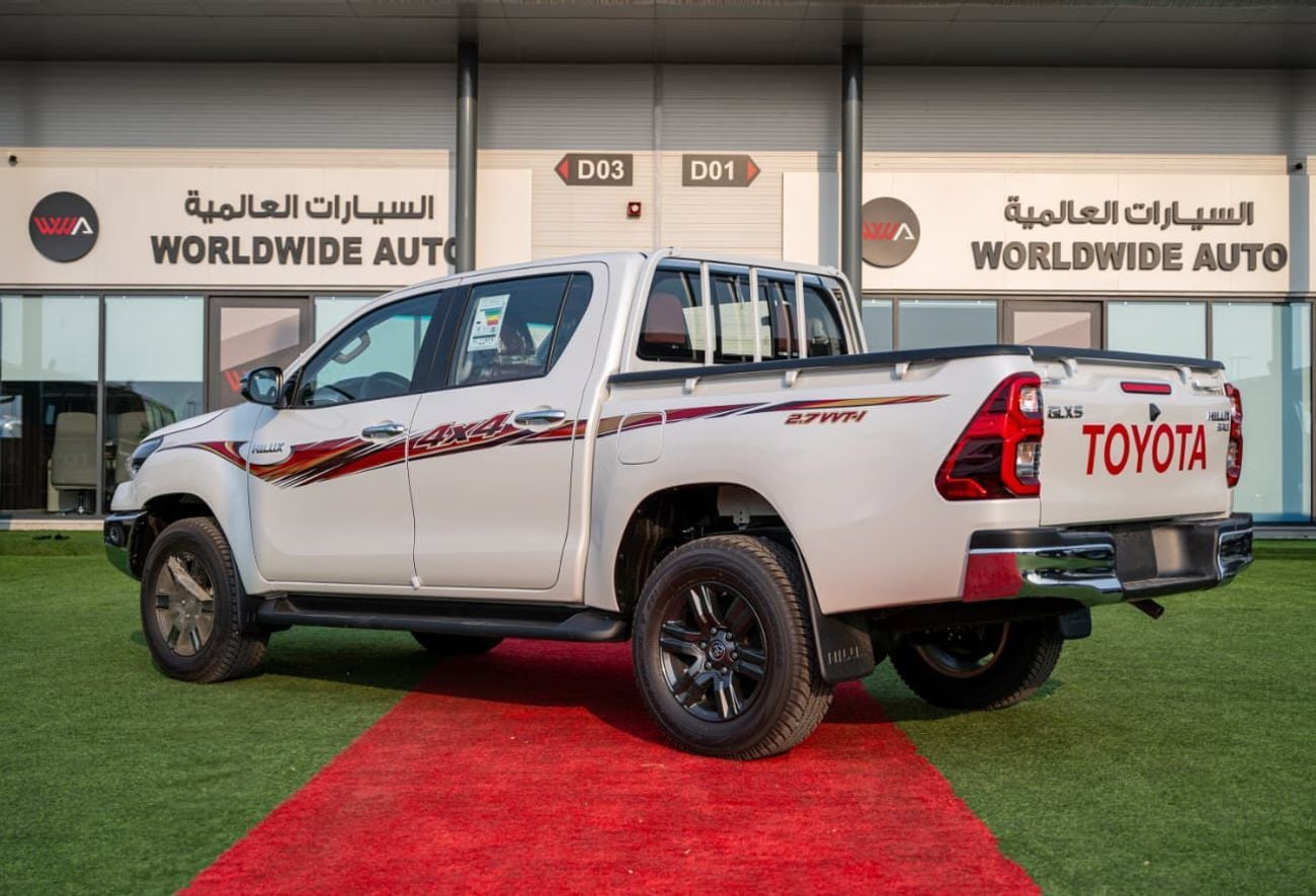 تويوتا هيلوكس GLX DC 4WD 2.7Ltr. GLXS-V AT EXL 2026 WHITE GCC