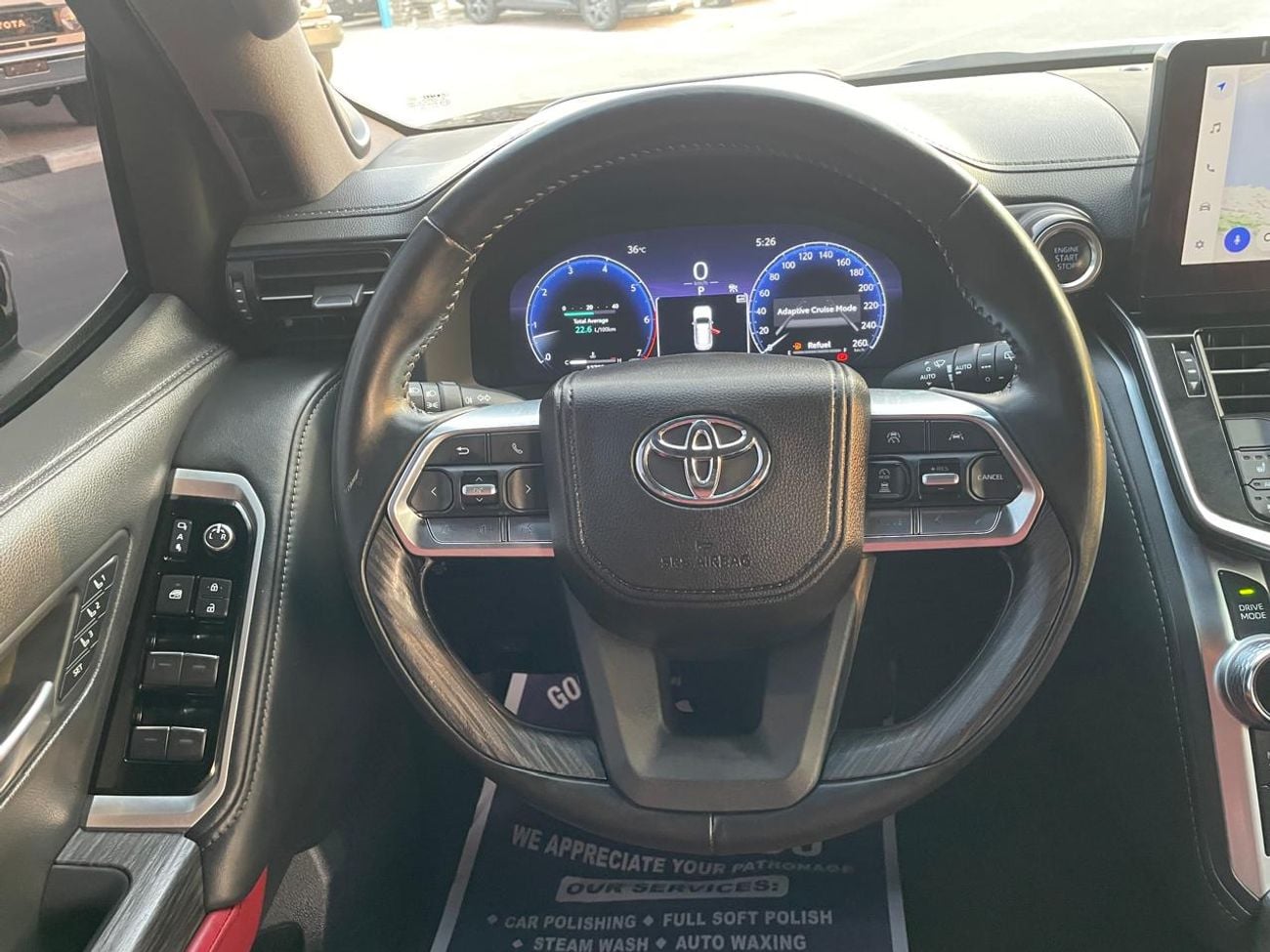Toyota Land Cruiser VXR 2026 TOYOTA LAND CRUSIER VXR 3.5L TT - 409HP BLACK/RED