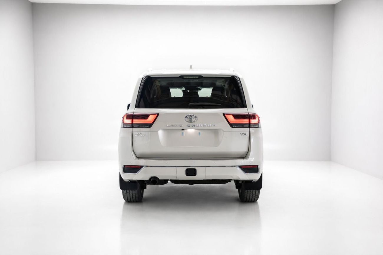 Toyota Land Cruiser VX LC300 3.5L - Pearl White Inside Black | Export Only