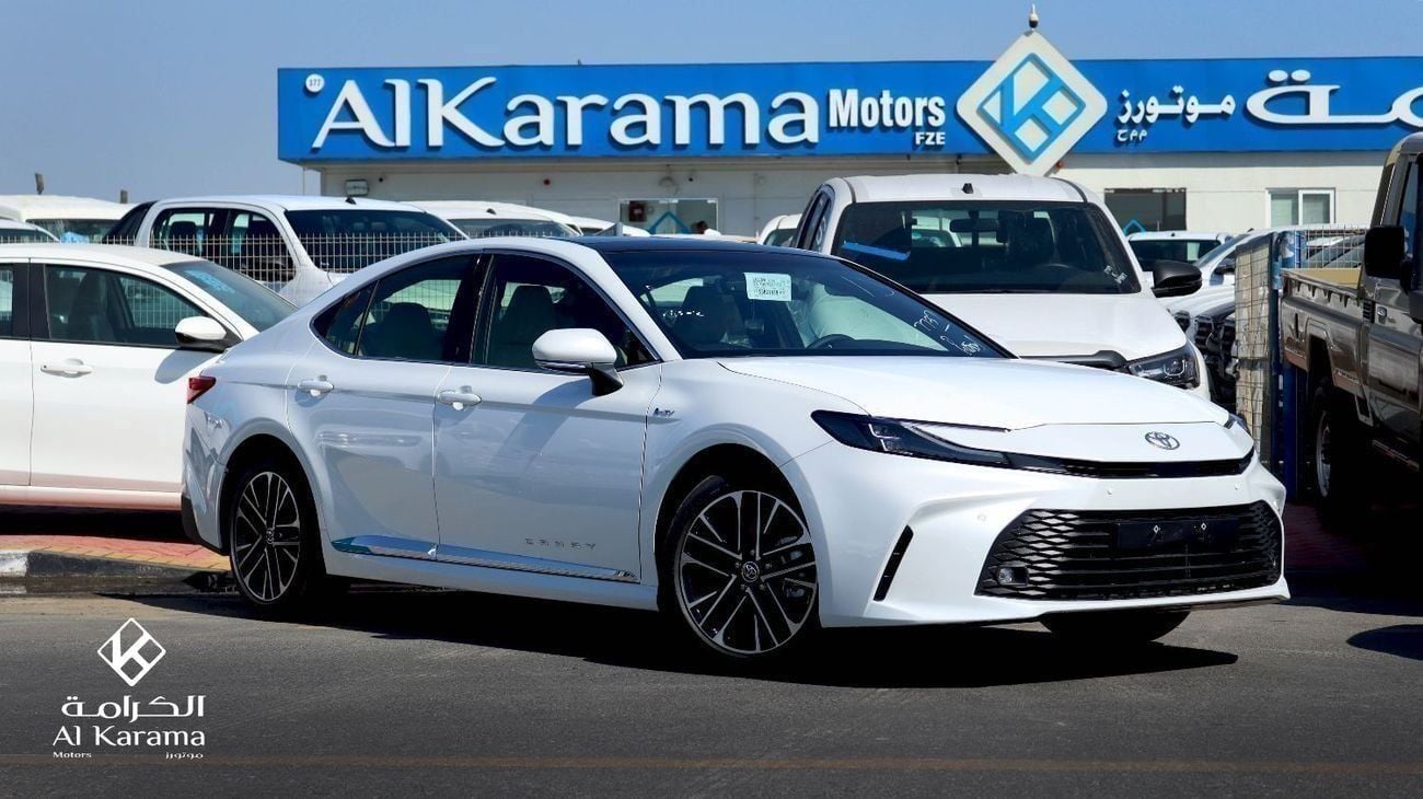 Toyota Camry LE HEV 2.5L Hybrid | Panoramic Moon Roof | Driver Seat Lumbar Support | GCC Specs