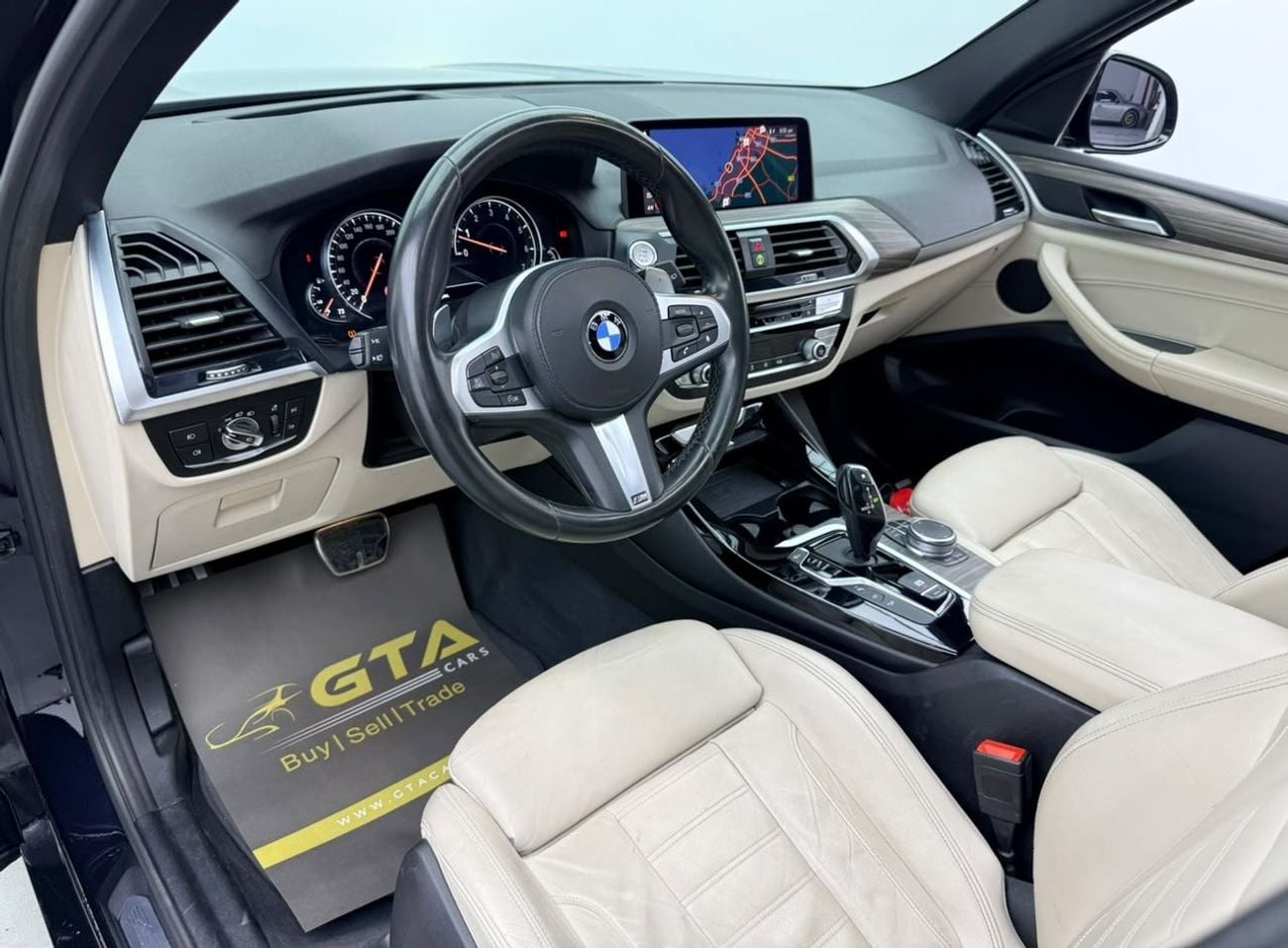 بي أم دبليو X3 XDRIVE 30i M SPORT بي إم دبليو X3 xDrive30i M-Sport موديل 2019، ضمان، سجل صيانة كامل، حالة ممتازة، خليجية