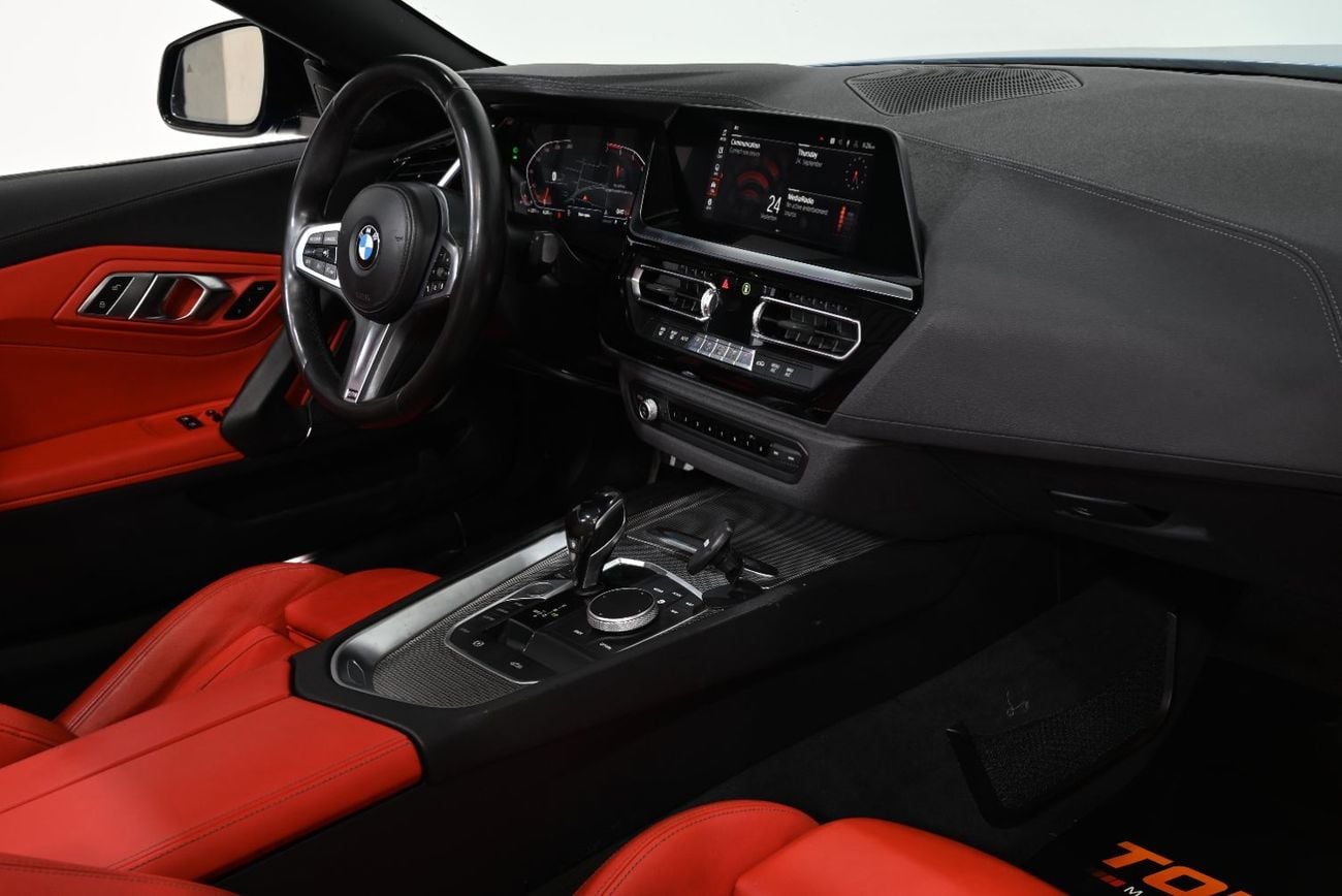 BMW Z4 sDrive 20i M SPORT 2021 BMW Z4 sDrive20i M-sport, 4/2027 Royal Swiss Warranty and Service Pack, GCC