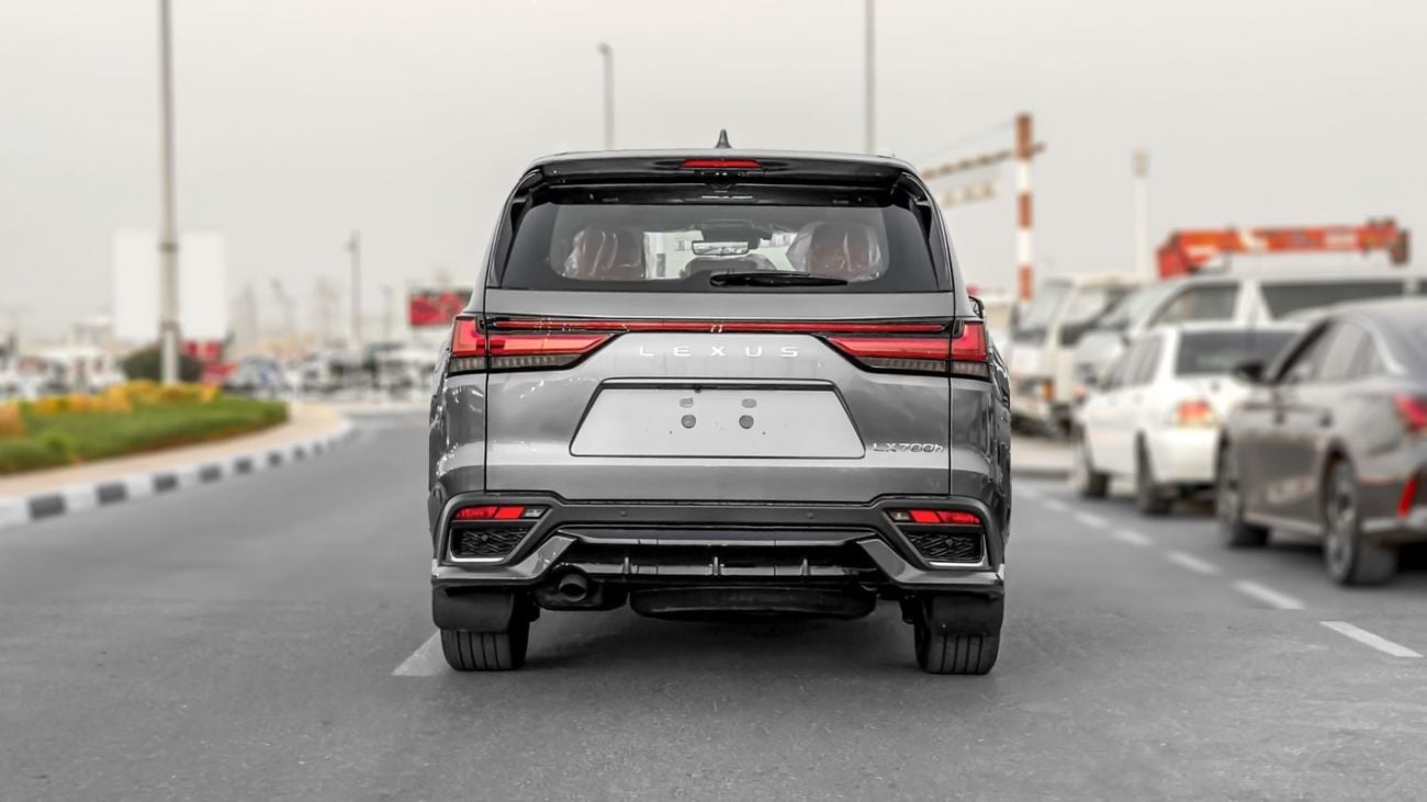 Lexus LX700h F SPORT 2026 Lexus LX700h F-Sport 3.5L AT Hybrid With Autopark (Gray-Red)