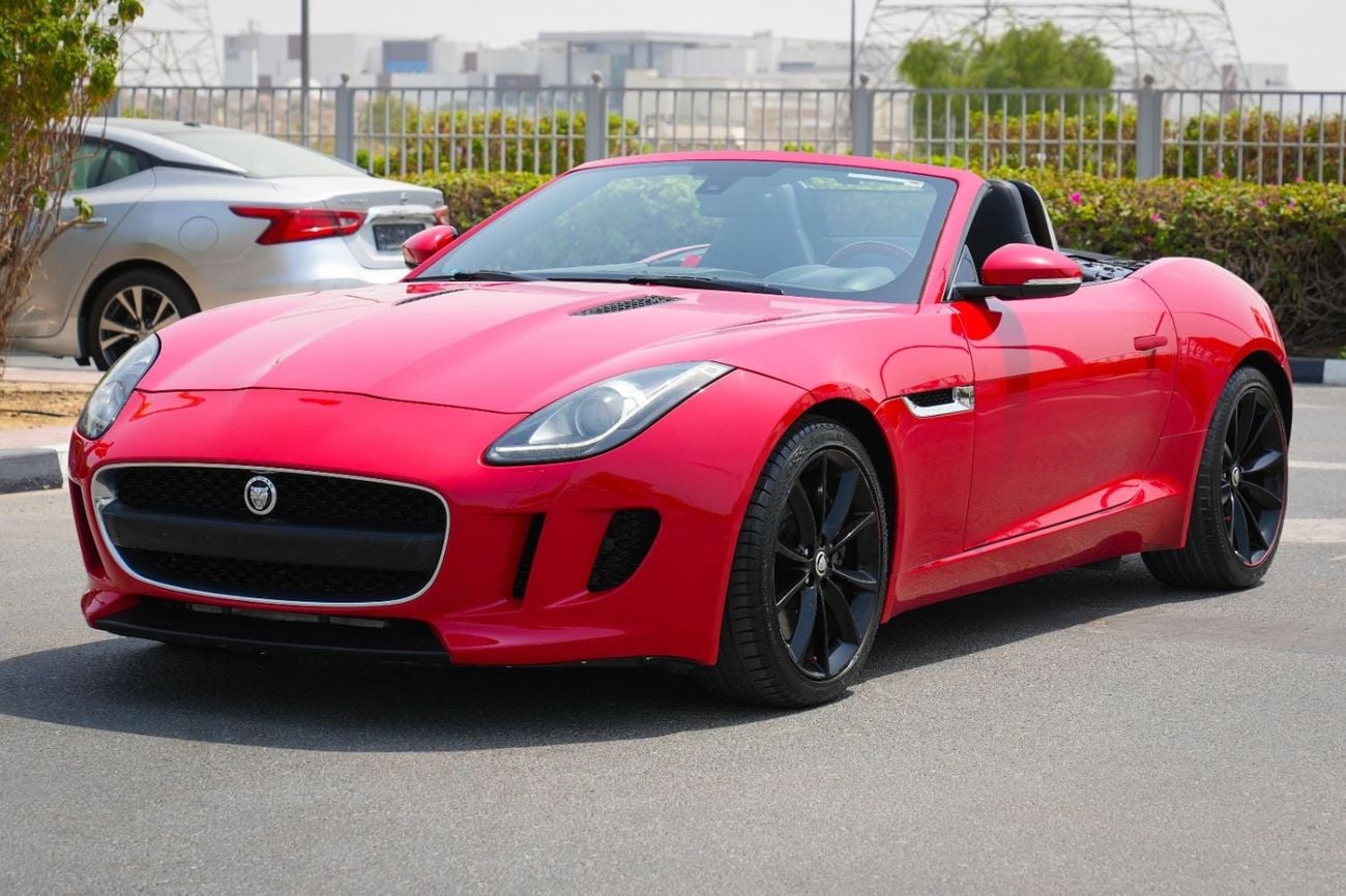 جاكوار F Type STANDARD سيارة مكشوفة موديل 2014 بمحرك V6 سوبرتشارج! بمواصفات خليجية