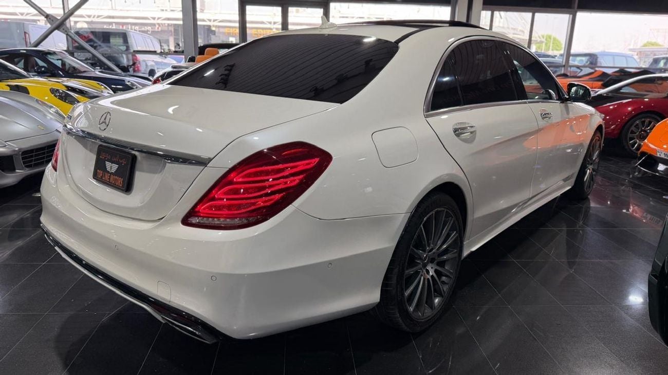مرسيدس بنز S 550 ستاندارد STD, UNDER FULL WARRANTY - UNTIL MARCH 2028 - MINT CONDITION.