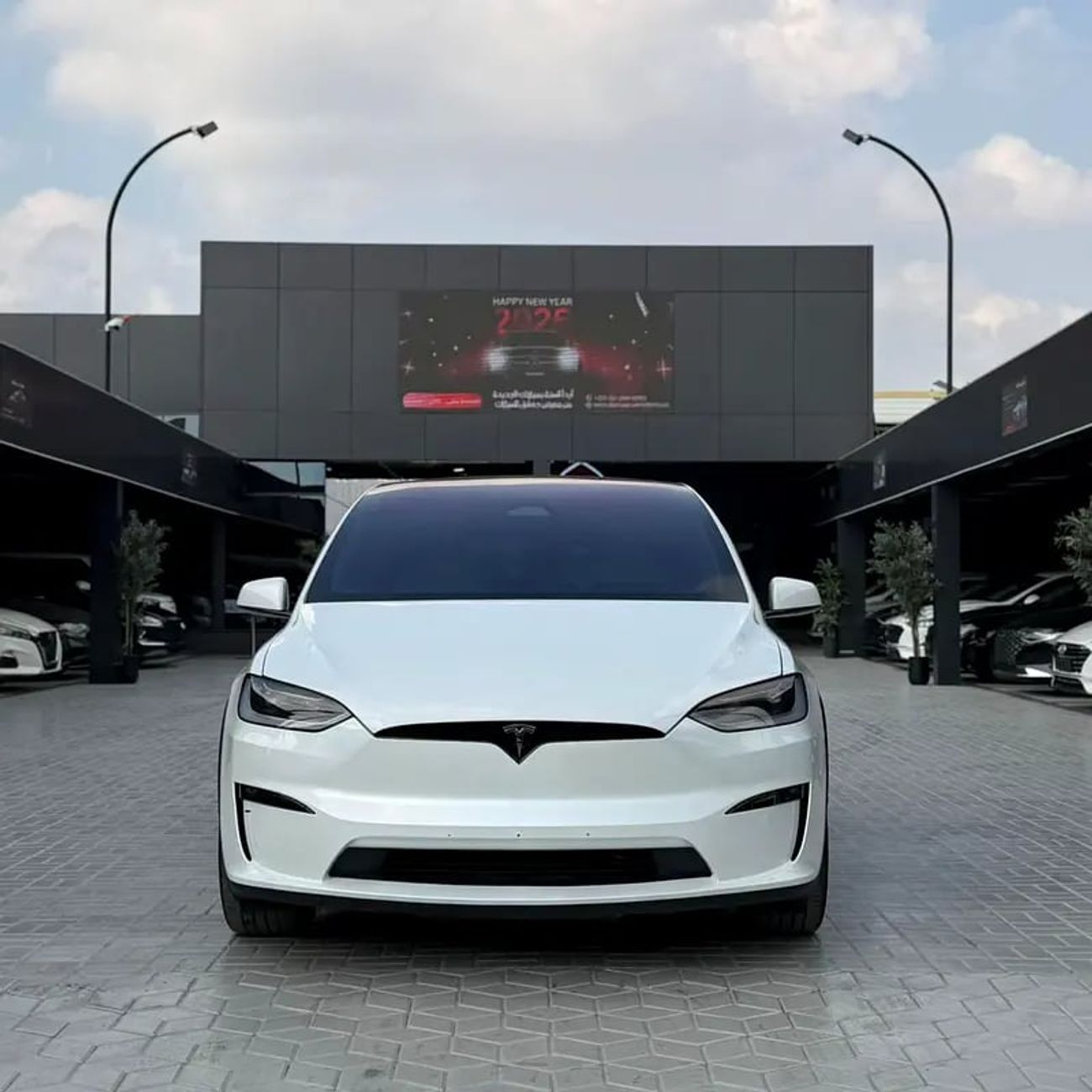 تسلا موديل اكس PLAID Long Range | Dual Motor AWD | 670 HP | 29600 KM | White | تسلا موديل X